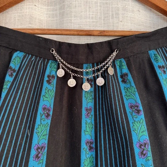 Vintage Original Alpen Trachten Floral Traditional Skirt Size 46 (Large) - Picture 2 of 10